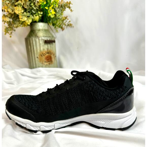 Emporio Armani Ea7 Crusher Distance Trainers Sneakers Mens Black 8 - Picture 6 of 16